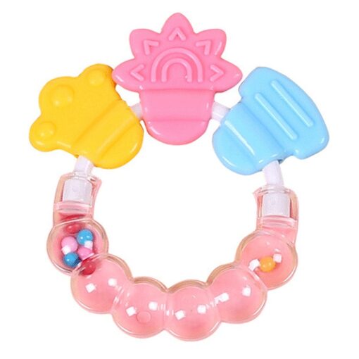 1 Pc Baby Cartoon Bed Hand Rattles Bell Teether Toys Musical Instruments Baby Shaker Toys Newborn 1
