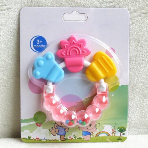1 Pc Baby Cartoon Bed Hand Rattles Bell Teether Toys Musical Instruments Baby Shaker Toys Newborn 4