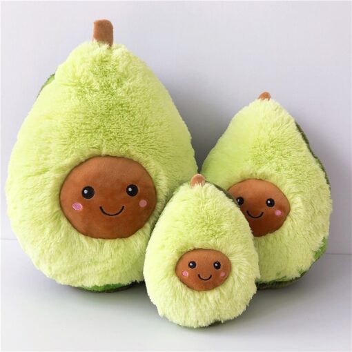 60cm Ins hot avocado doll cute fruit plush toy large super soft pillow cushion high quality