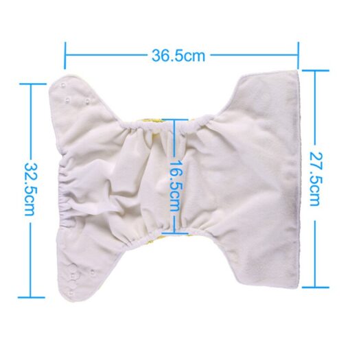 Baby Diapers Washable Reusable Nappies Cloth Diaper Waterproof For Newborn Baby Diaper Pocket Newborn Baby Solid 5
