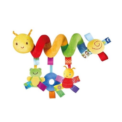 Baby Stroller Mobile Toys Stuffed Animal Rattle Mobile Infant Stroller Toys For Baby Hanging Bed Bell 3