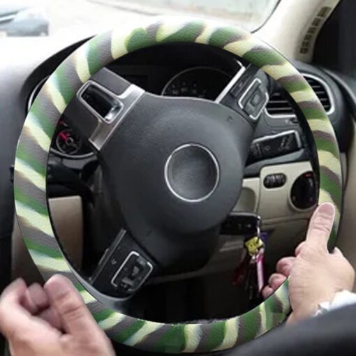 Car Decoration Anti skid Wear resistant Silicone Steering Wheel Cover 9