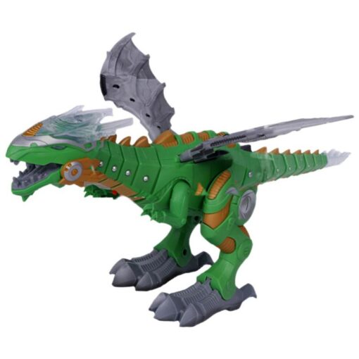 Electric Toy Large Size Walking Spray Dinosaur Robot With Light Sound Mechanical Dinosaurs Model Toys 4