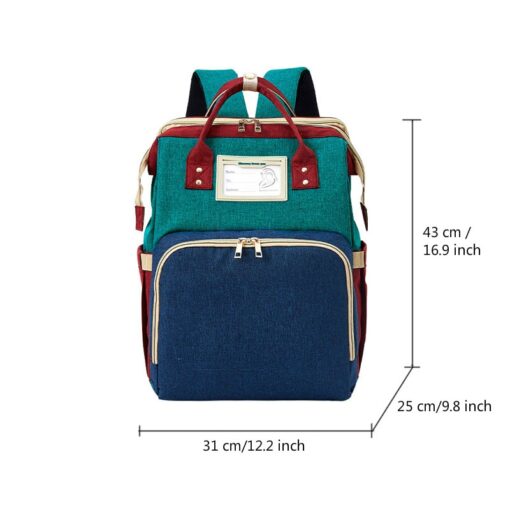 High Quality Waterproof USB Maternity Bag Diaper Bag Backpack Mummy Multifunction Stroller Nappy Bag for Baby 4