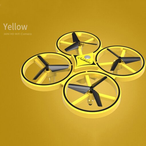 Mini Watch RC Drone Sensing Gesture infrared Induction Quadcopter Intelligent Remote Control LED ufo Helicopter dron 5