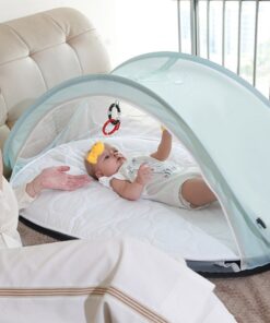Mother Kids Baby Furniture Baby Cribs New Convenient Newborn Folding Bed Mosquito Repellent Dust Proof breathable