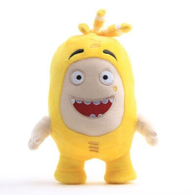 Oddbods Cartoon Plush Toys 18cm Cute soft toys Fuse Pogo Bubbles Slick Zeke Jeff Plush Doll 4