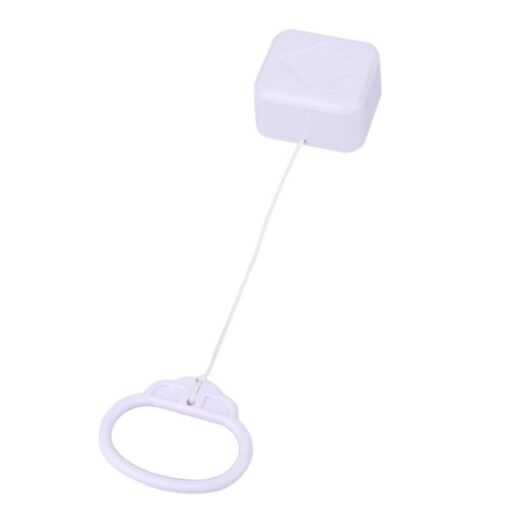 Pull String Cord Music Box White Baby Infant Kids Bed Bell Rattle Toy Gifts New Parts 11
