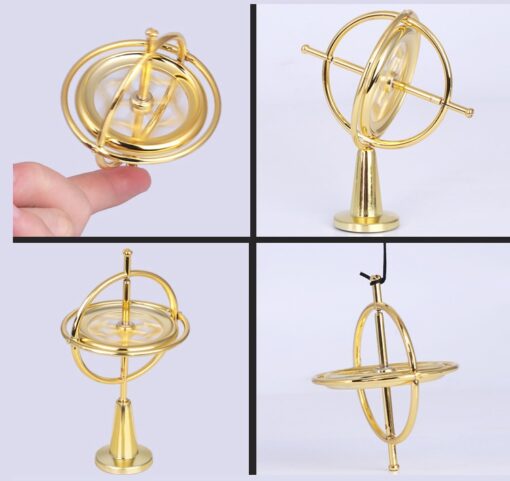 Spinning Top Self balancing Gyroscope Anti gravity Decompression Educational Toy Finger Gyroscope Toy Funny 2