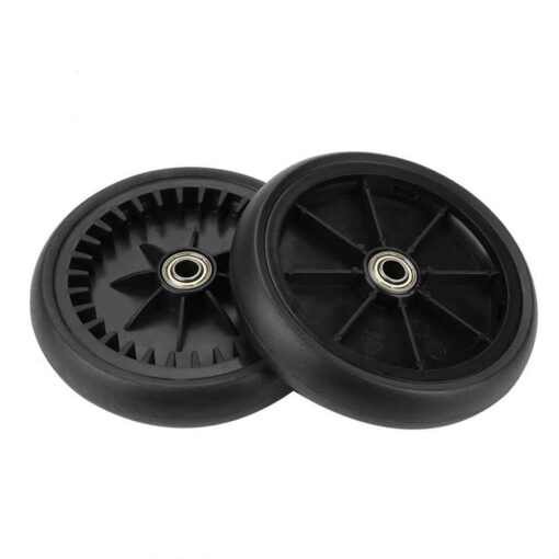 1 Pair Baby Strollers Wheels Rubber Alloy Front Rear Wheels Replacement Part For Yoyo Yoya Vovo 4