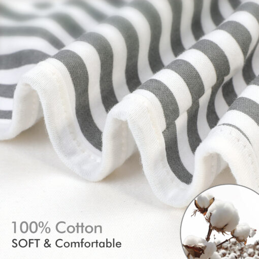 100 Organic Cotton Baby Swaddle Blanket Swaddle Wrap for Infant Adjustable Newborn Swaddle Soft Baby Swaddle 3