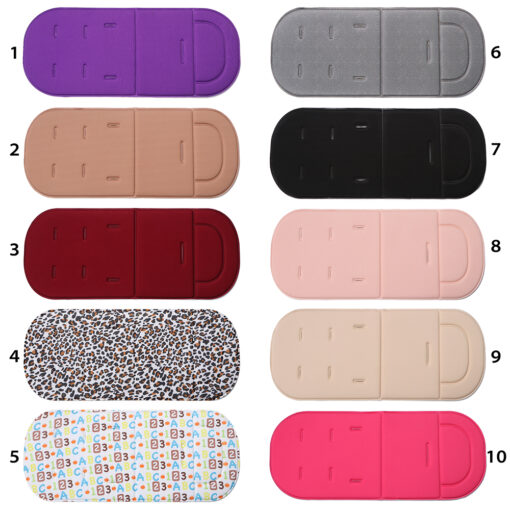 1PC Baby Stroller Mat Comfortable Four Season Thickening Type Cotton Pad Baby Seat Child Dining Chair 4