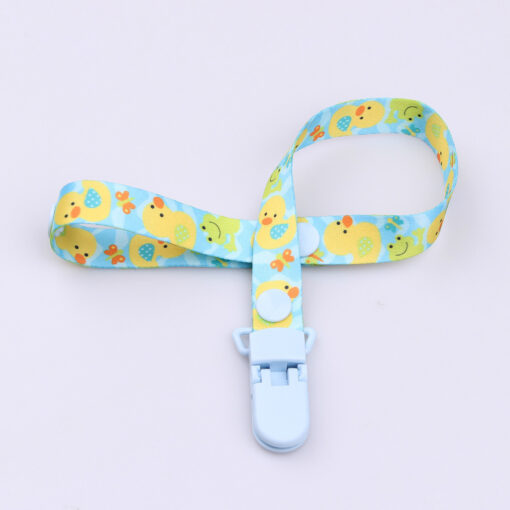 1Pcs Animal Baby Pacifier Clip Chain Soothers Ribbon Funny Soother Dummy Holder Leash Strap Nipple Holder 3