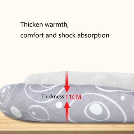 2 in 1 Detachable Baby Stroller Cushion Infant Car Seat Insert Liner Cushion Head Body Support 4