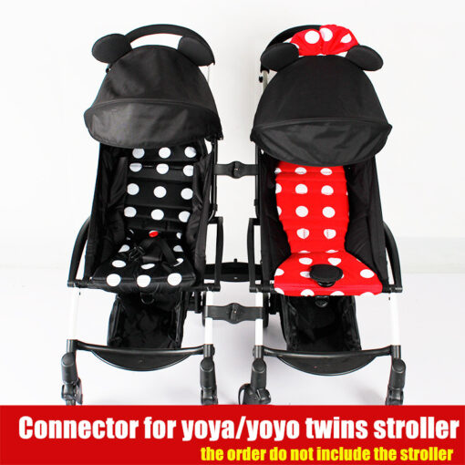 3pcs Coupler Bush Insert Into The Strollers For Babyzen Yoyo Yoya Stroller Connector Adapter Make YOYO