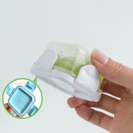 4 Pcs BPA Free Baby Food Storage Containers Baby Milk Powder Container Kids Snack Box Portable 2