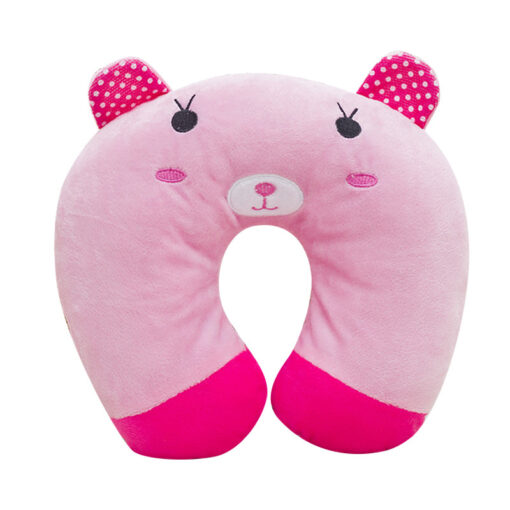 9 Colors Soft U Shaped Plush Sleep Neck Protection Pillow Office Cushion Cute Lovely Travel Pillows 3