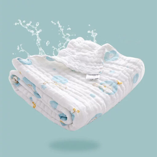 Baby Bath Towel Cotton 4layers Gauze Towel Summer Newborn Baby Products Children s Towel Cover Blanket 3