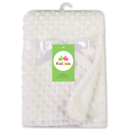 Baby Muslin Blankets Doudou Velvet Fleece Cashmere Swaddling Wrap Newborn Double Layer Quilt Swaddle Infant Bedding 4