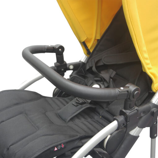 Baby Stroller Accessories Bumper Bar for Bugaboo Bee3 5 Armrest Handlebar Dinner Plate PU leather Pram 1