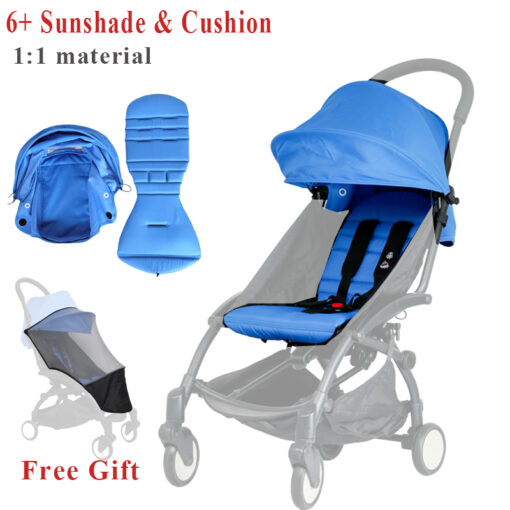 Baby Stroller Accessories Hood 2pcs Canopy Seat Cushion Set For Yoyo Yoyo2 Strollers 1 1 Fabric