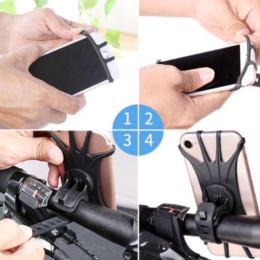 Baby Stroller Accessories Mobile Phone Holder Universal 360 Rotatable Phone Stand Bike Mount Bracket for Baby 1