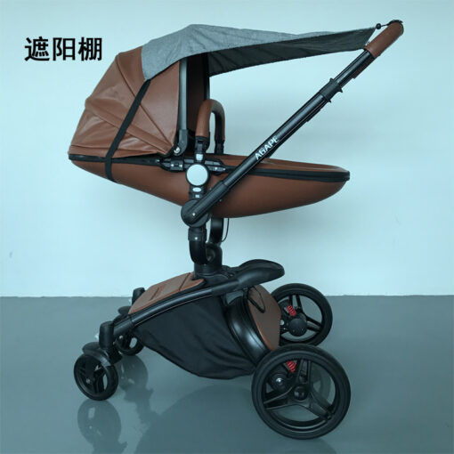Baby Stroller Accessories Universal Windproof Waterproof UV Protection Sunshade Cover for Kids Baby Prams Car Outdoor 3