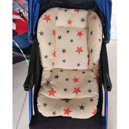 Baby Stroller Liner Baby Car Seat Cushion Cotton Seat Pad Infant Cart Mattress Kids Carriage Mat 2