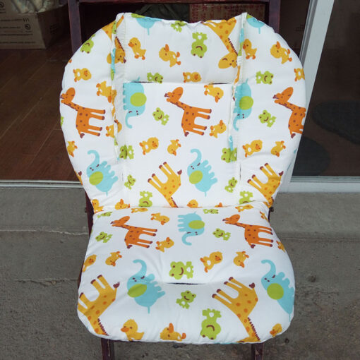 Baby Stroller Seat Pad Kids Highchair Cushion Pad Infant Feeding Chair Cotton Soft Mattress Winter Thicken 3