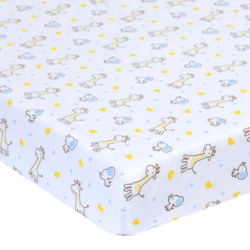 Crib Sheets Fits For Babies And Toddlers In Bedding Set Muslinlife Cotton Crib Mattress Protector Baby 4