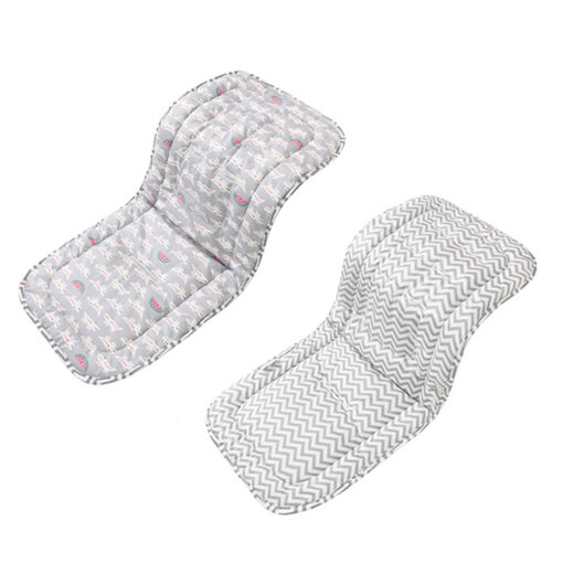 Four Seasons Baby Pushchair Soft Seat Cushion Cart Adjustable Double Side Outdoor Stroller Pad Universal Child 4
