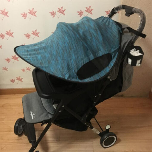 Hot Universal Baby Stroller Sunshade Sun Visor Baby Stroller Accessories Car Seat Frame Awning Awning Rain 2