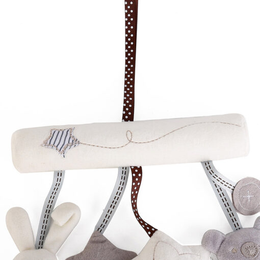 Infant Toddler Rattles Toys For Baby Stroller Crib Soft Rabbit Bear Style Pram Hanging Toys Plush 10