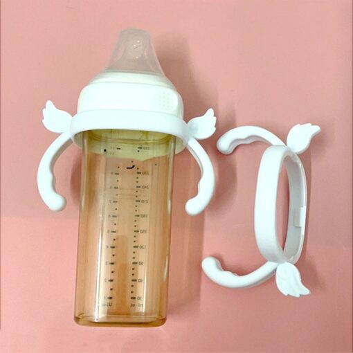 Newborn Bottle Grip Handle Infants Milk Bottle Hand Shank Compatible with hegen Baby Feeding Bottle Accessories 4