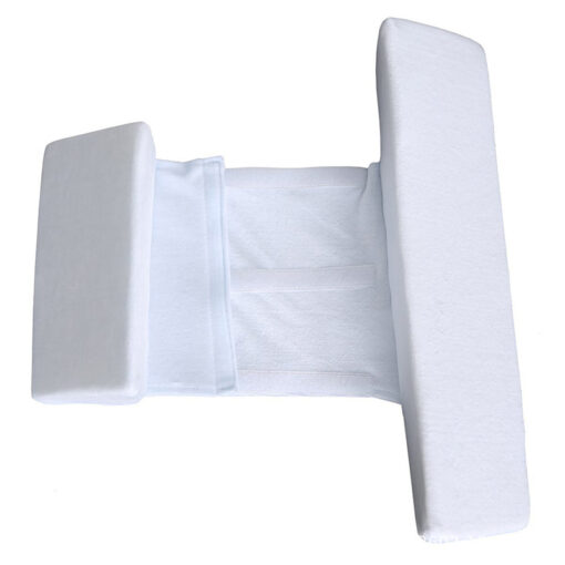 Newborn Pillow Adjustable Memory Foam Support Infant Sleep Positioner Prevent Flat Head Shape Anti Roll Pillow 4