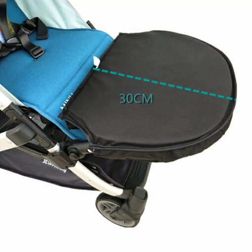 Stroller Bumper Bar Footrest Compatible Uppababy Minu Stroller Accessories Foot Extension Plate Support Board Armrest Handrail 4