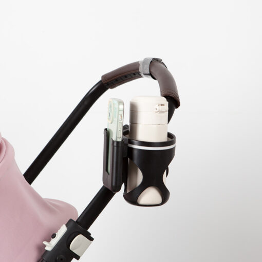 Stroller Cup Holder With Mobile Phone Support Universal Baby Carriage Rack Bicycle Water Bottle Holder Stroller