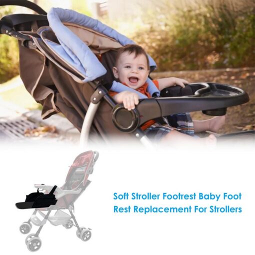 Stroller Footrest For Baby Stroller Accessories Baby Footrest Throne Infant Carriages Feet Extension Pram Footboard 3