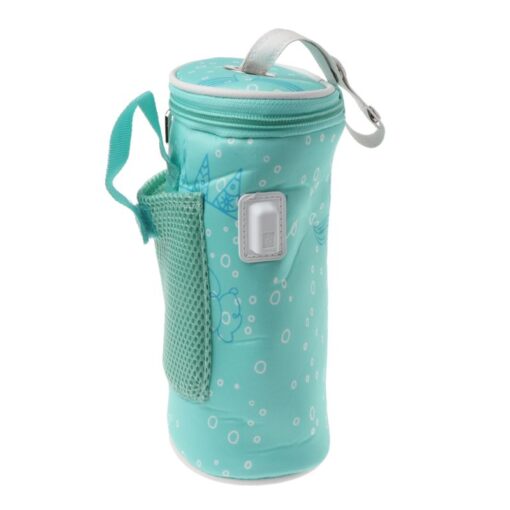 USB Baby Bottle Warmer Heater Insulated Bag Travel Cup Portable In Car Heaters Drink Warm Milk 7
