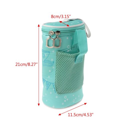 USB Baby Bottle Warmer Heater Insulated Bag Travel Cup Portable In Car Heaters Drink Warm Milk 8