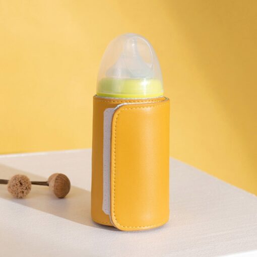 USB Baby Bottle Warmer Portable Travel Milk Warmer Infant Feeding Bottle Heating Cover Insulation Thermostat Food 11