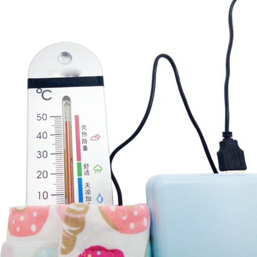 USB Milk Water Warmer Travel Stroller Insulated Bag Baby Nursing Bottle Heater 3