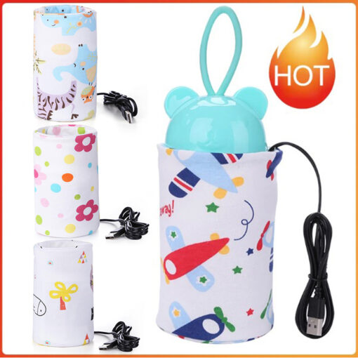USB Outdoor Baby Feeding Milk Bottle Warmer Thermal Bag Low Voltage and Low Current Heating Heating 6