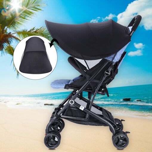 Universal Baby Stroller Accessories Sun Visor Baby Carriage Sun Visor Car Seat UV Protection Removable 4