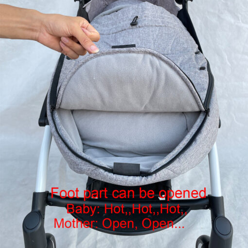Universal Baby Stroller Accessories Winter Warm Sleeping Sack Footmuff For Babyzen YOYO2 Cybex Bugaboo strollers Sleeping 3