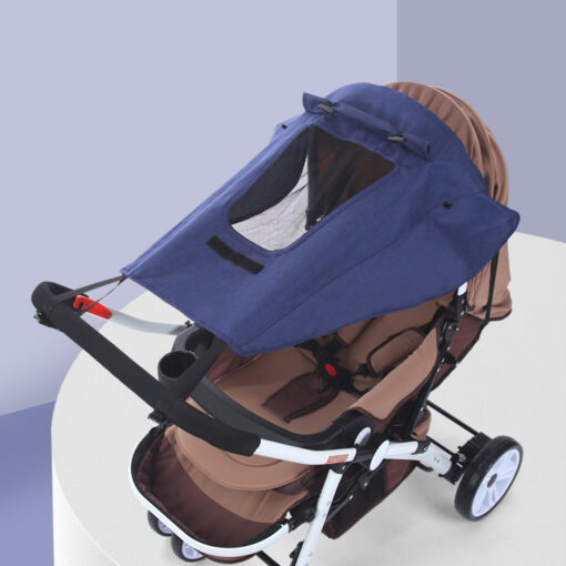 Universal Baby Stroller Covers Accessories Sun shade Sun Visor Carriage Canopy Cover for Baby Infants Car 5