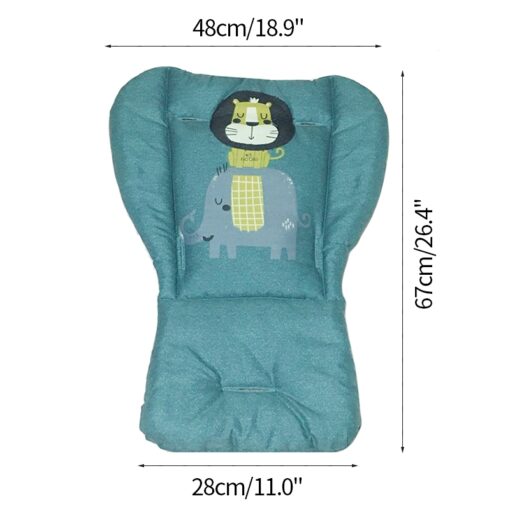 Universal Baby Stroller High Chair Seat Cushion Liner Mat Cart Mattress Feeding Chair Pad Cover Protector 9