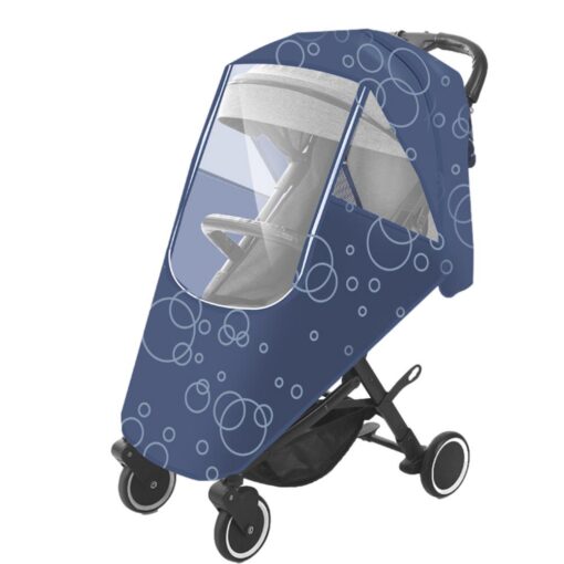 Universal Stroller Rain Cover Waterproof Wind Dust Shield Baby Pushchair Pram Newborn Trolley Protection Accessory Zipper 3