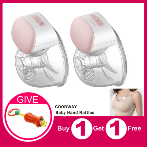 YOUHA Portable Electric Breast Pumps Hands Free Wearable Breast Pump BPA free Baby Accessories Newborn Comfort