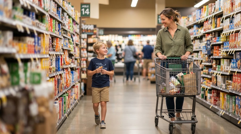 At What Age Should Your Child Explore Different Aisles in the Store?